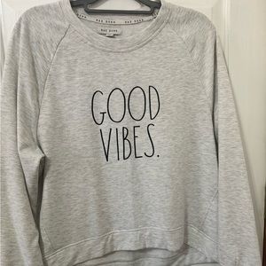 Lot of FOUR Rae Dunn sweatshirts.